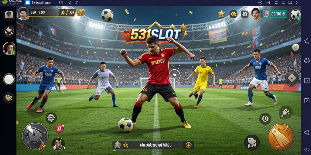Screenshot <strong>531SLOT</strong> menampilkan aksi seru dalam permainan olahraga.