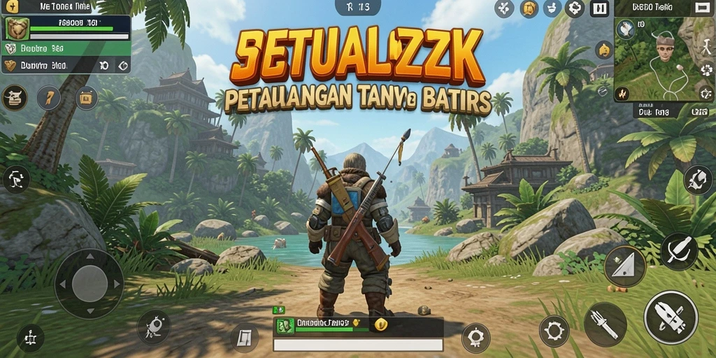 Gameplay 555ZK menampilkan eksplorasi dunia terbuka yang mengesankan.