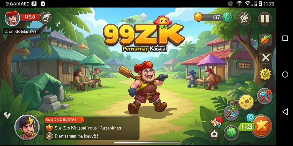 Gameplay seru dan menarik di 99ZK.