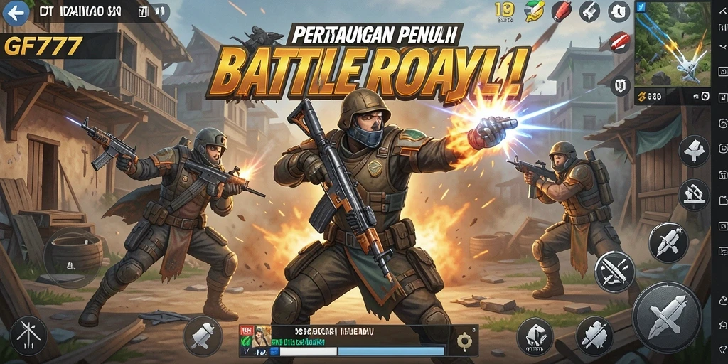 Pengalaman gameplay menegangkan dalam GF777 Battle Royale.