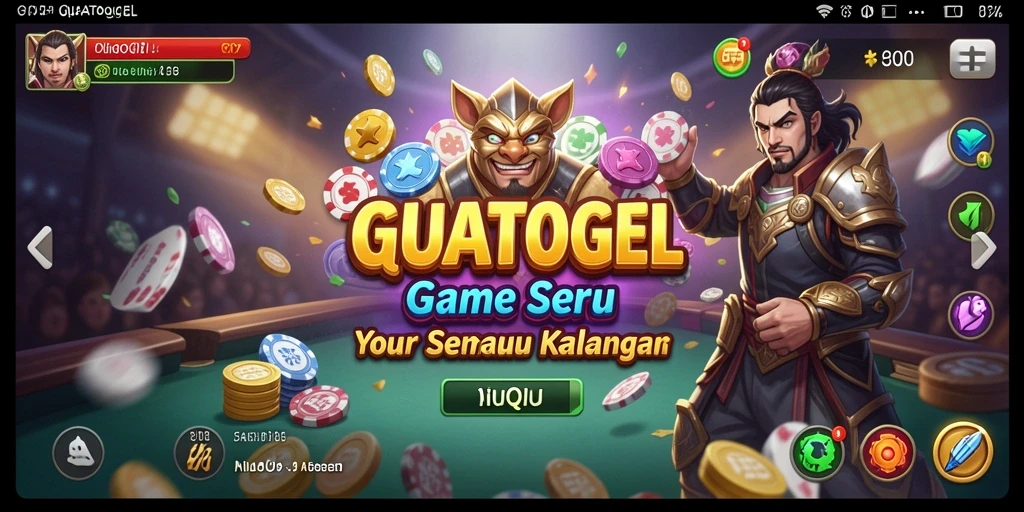 Tampilan gameplay GUATOGEL yang menarik dan seru.