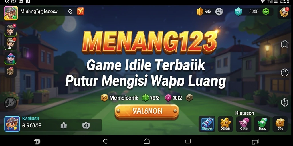Tangkapan layar MENANG123 memperlihatkan gameplay santai dan menenangkan.
