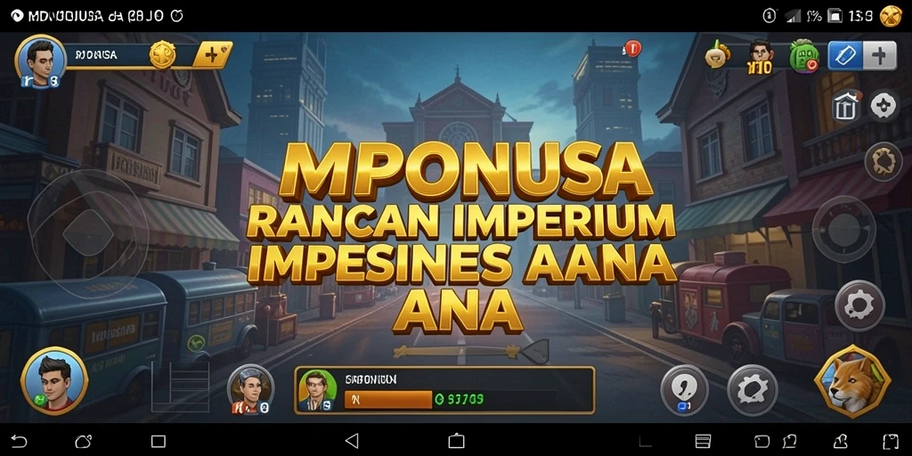 Screenshot gameplay MPONUSA menampilkan aksi manajerial Tycoon.