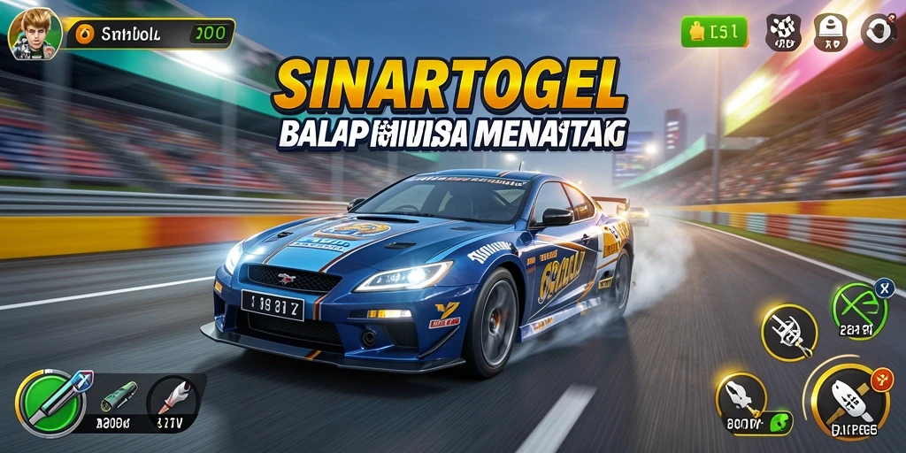 Gameplay balap seru dalam SINARTOGEL.