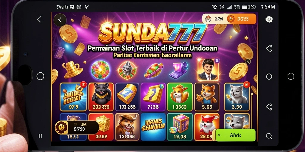 Tampilan gameplay menyenangkan dengan tema slot menarik.