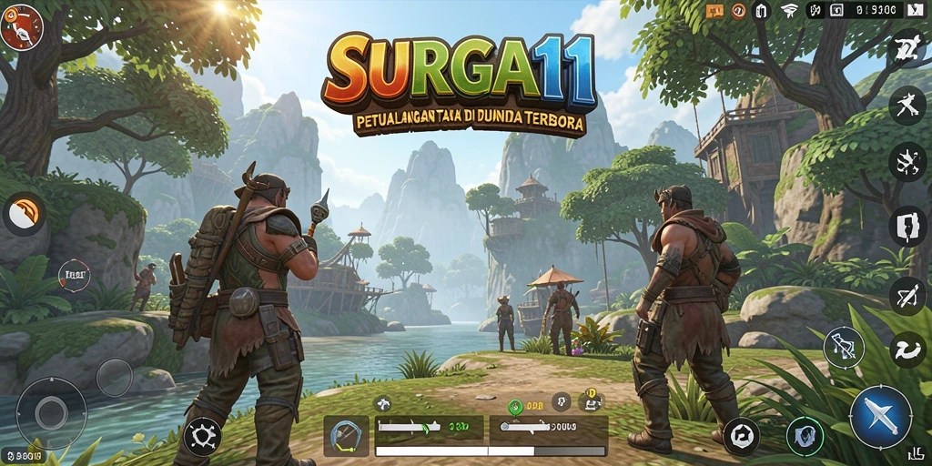 Gameplay SURGA11 yang menakjubkan dalam dunia Open World.