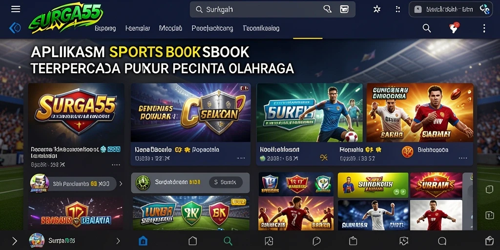 Tampilan gameplay SURGA55 yang menarik dan cepat.