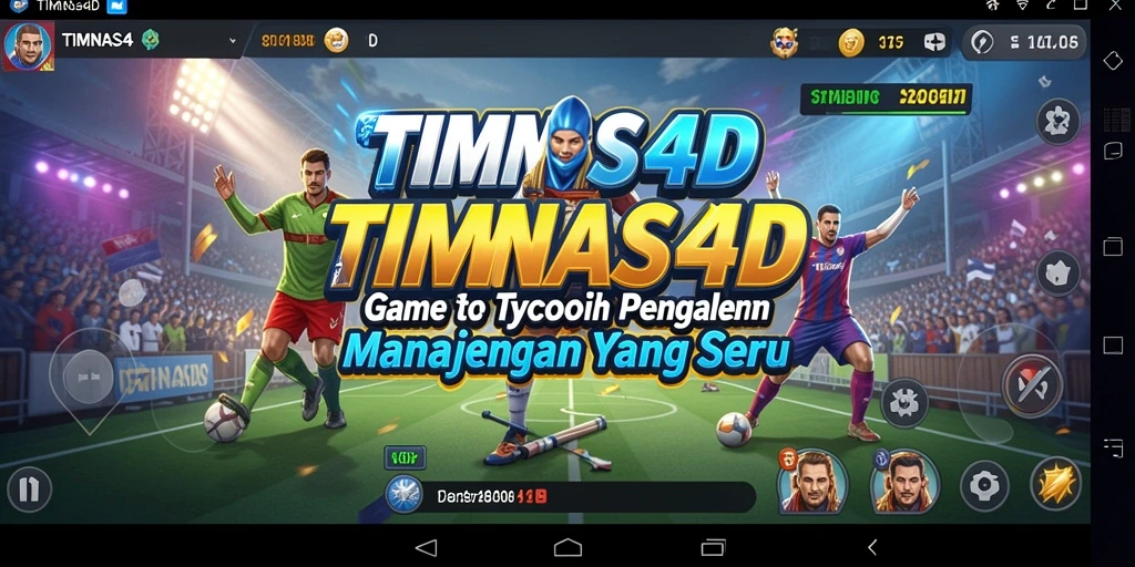 Screenshot gameplay <strong>TIMNAS4D</strong> menampilkan aksi seru dalam mengelola tim Tycoon.